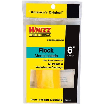 Whizz Flock 6 in. W X 1/2 in. Mini Paint Roller Cover 1 pk