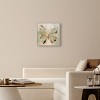 Art Remedy Sage Butterfly Colorful buterfly and flowers wall art Framed - 2 of 4