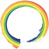 Adult Design By Humans Pride Rainbow Enso Symbol By RockNRawrl Tank Top - 2 of 2