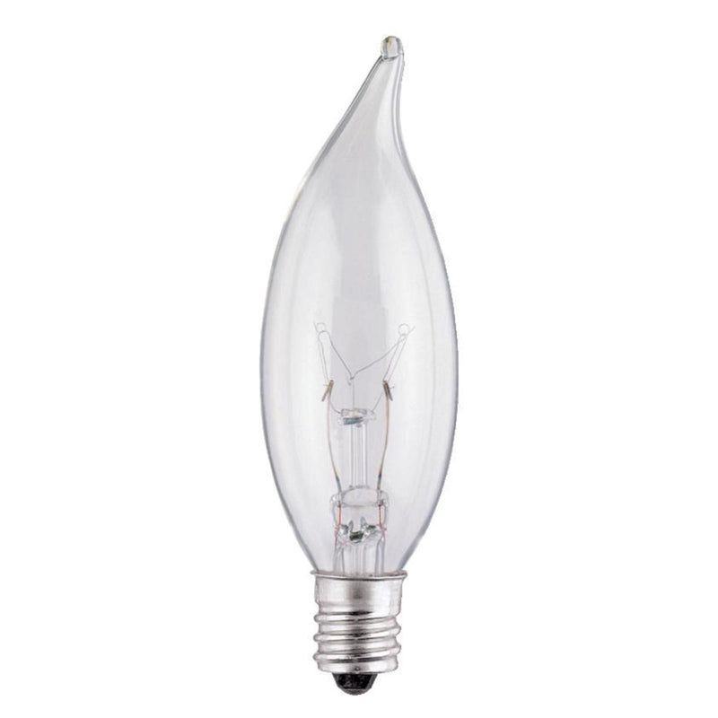 Westinghouse 15 W CA8 Decorative Incandescent Bulb E12 (Candelabra) Warm White 2 pk, 3 of 4