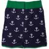 Pavilion Gift Company - Blue and Green Whale - 12-24 Months Baby Shorts - Shorts - 3 of 4