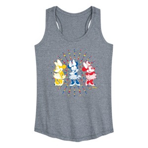 Women's - Disney - Mickey & Friends Graphic Racerback Tank - 1 of 4