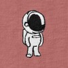 Dalix Astronaut Embroidered Lightweight Relaxed Jersey Tee Summer Cute Space Womens - 2 of 4