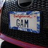 Hampton University Tie-Dye License Plate Tag Frame - 3 of 4