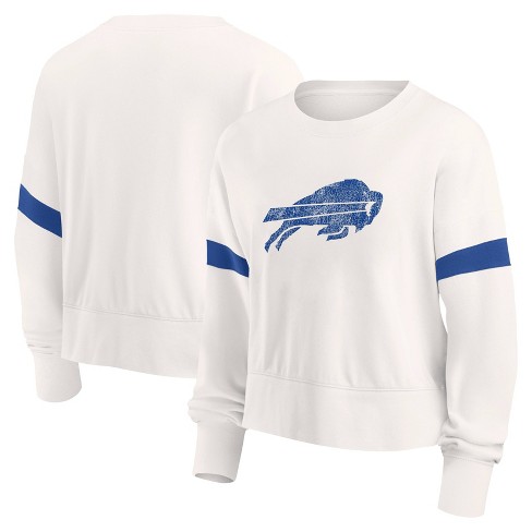 Nfl Buffalo Bills Women's Primary Antique Long Sleeve Crew Fleece  Sweartshirt : Target