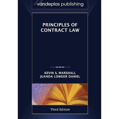 Principles of Contract Law, Third Edition 2013 - Paperback - by  Kevin S Marshall & Juanda Lowder Daniel