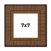 PosterPalooza | Square Museum Black Picture Frame - UV Acrylic, Foam Board Backing, Hanging Hardware - 2 of 4
