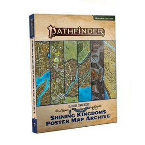 Pathfinder Lost Omens Shining Kingdoms Poster Map Archive (P2) - by  Paizo Publishing (Hardcover) - 1 of 1