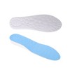 Unique Bargains 6D Height Increase Shoe Inserts Fit Shoe White Blue 1 Pair - 4 of 4