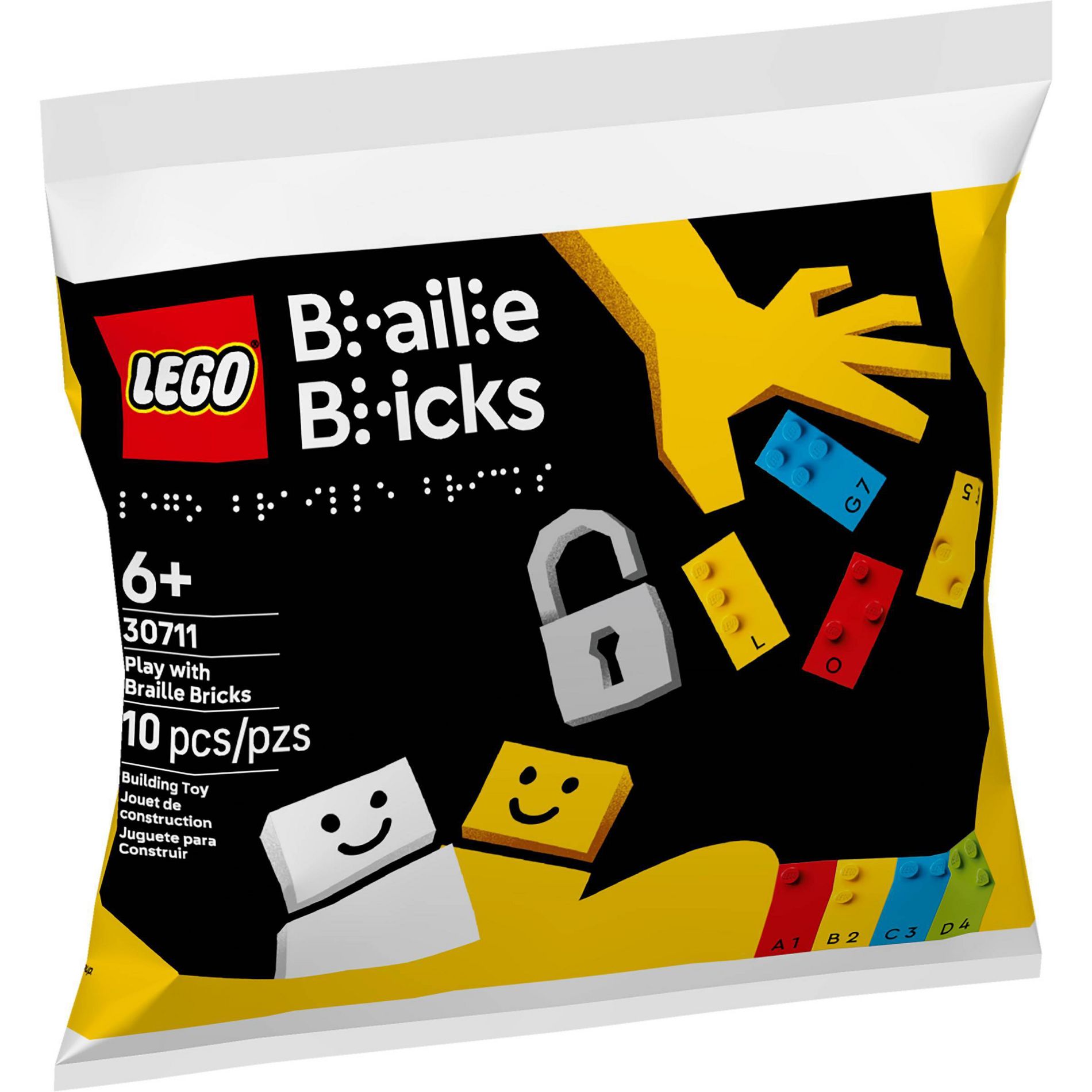 LEGO Braille Bricks Play with Braille Bricks 30711