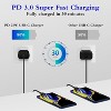2-Pack USB C Charger with 6ft Cable, USB C Fast Charger ,Fast PD 25W Type-C Wall Charger for Galaxy S25/S24/S23/S22/S21+/iPhone 16/15 Series - 2 of 4