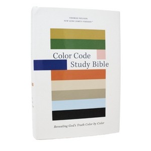 Color Code Study Bible, Revealing God's Truth Color by Color (Nkjv, Hardcover, Red Letter) - by  Thomas Nelson - 1 of 1