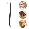 Unique Bargains Women's Faux Pearl Hair Chopstick Black White 1 Pc - 3 of 4