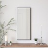 VYNXARIA 57"x20" Arched Full-Length Mirror - Gold /Black Aluminum Frame, Wall-Mountable or Freestanding - 4 of 4