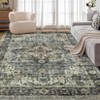 Washable Area Rug – Boho Large Vintage Soft Rug, Non-Slip Dining Room & Living Room Carpet, Bedroom, Entryway, Kitchen & Department Floor Mat - 4 of 4