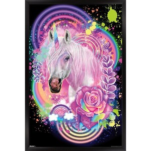 Trends International Sheena Pike - Unicorn Spirit Framed Wall Poster Prints - 1 of 4