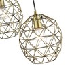 Livex Lighting Geometrix 3 - Light Pendant in  Antique Brass - 4 of 4