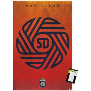 Trends International MLS San Diego FC - Logo 25 Unframed Wall Poster Prints - 1 of 4