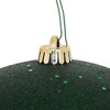 Vickerman Midnight Green Ball Ornament - 4 of 4