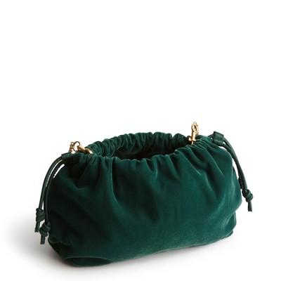Vera Bradley Women's Velvet Taber Dumpling Bag Sea Moss — фото 2