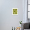 Deny Designs Maritza Lisa Happy White and Purple Dahlias Art Print - 3 of 4