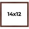 PosterPalooza | Classic Modern Brown Picture Frame - UV Acrylic, Backing Board, Hanging Hardware Included - 2 of 4