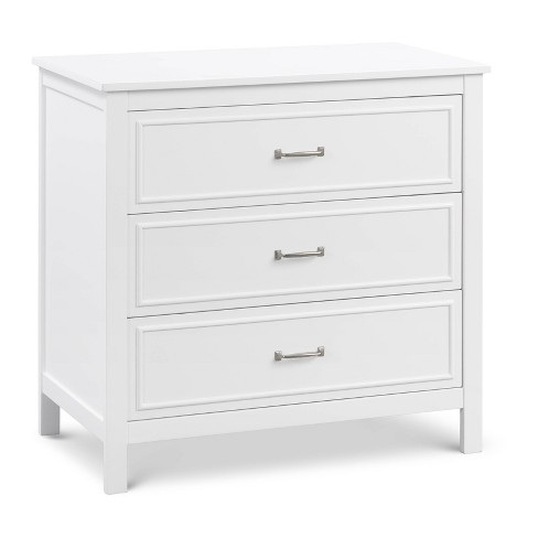 3 drawer deals white dresser target