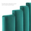 Modway Noelle Twin Headboard – Performance Velvet Upholstered Headboard with Tufted Detail and Adjustable Mount in Modern Style - 2 of 4