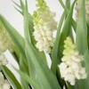 Sullivans Artificial Potted Ivory Grape Hyacinth 14"H; Cream - 2 of 3