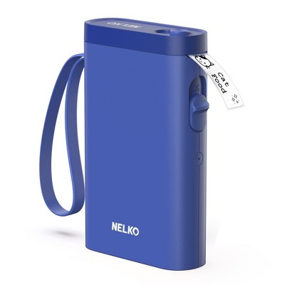 Nelko Label Maker Machine with Tape, Nelko P21 Portable Bluetooth Label Printer, Mini Label Makers with Multiple Templates for Office Home