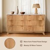 Garvee 6 Drawer Dresser with Faux Marble Top, Drip Pattern TV Stand, Wooden Chest of Drawers for Bedroom, Living Room, Hallway - 4 of 4