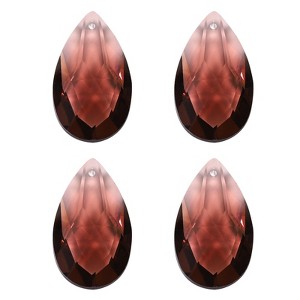 Unique Bargains Hanging Ornament DIY Craft Crystal Pendant Suncatchers 4 Pcs - 1 of 4