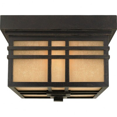 Quoizel Lighting Hillcrest 2 - Light Flush Mount in  Imperial Bronze