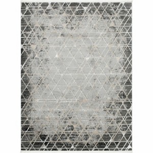 Hauteloom Rectangle Area Rug   Light Gray - 1 of 4