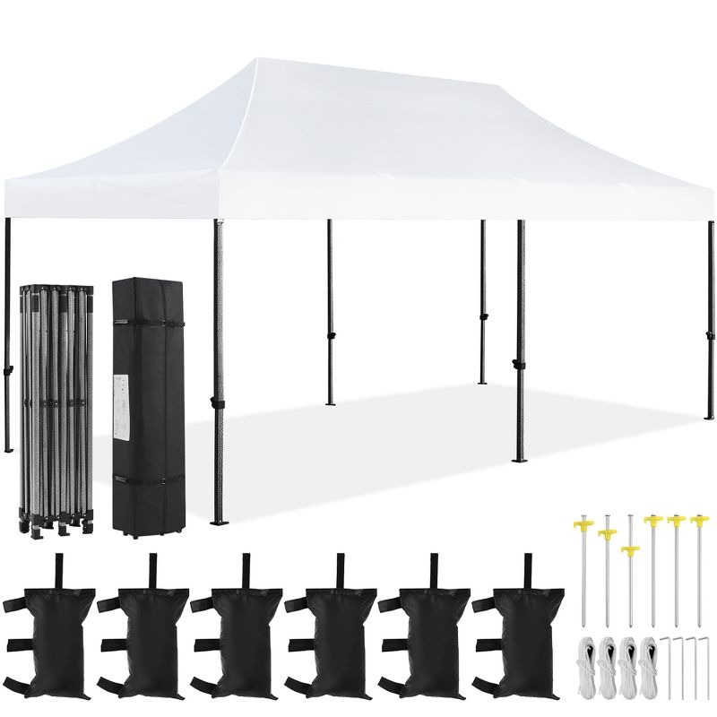 Yaheetech 10×20 FT Commercial Pop Up Canopy Tent, 1 of 8