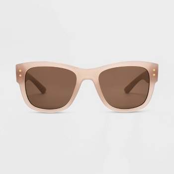 Women's Shiny Plastic Square Sunglasses - Universal Thread™
