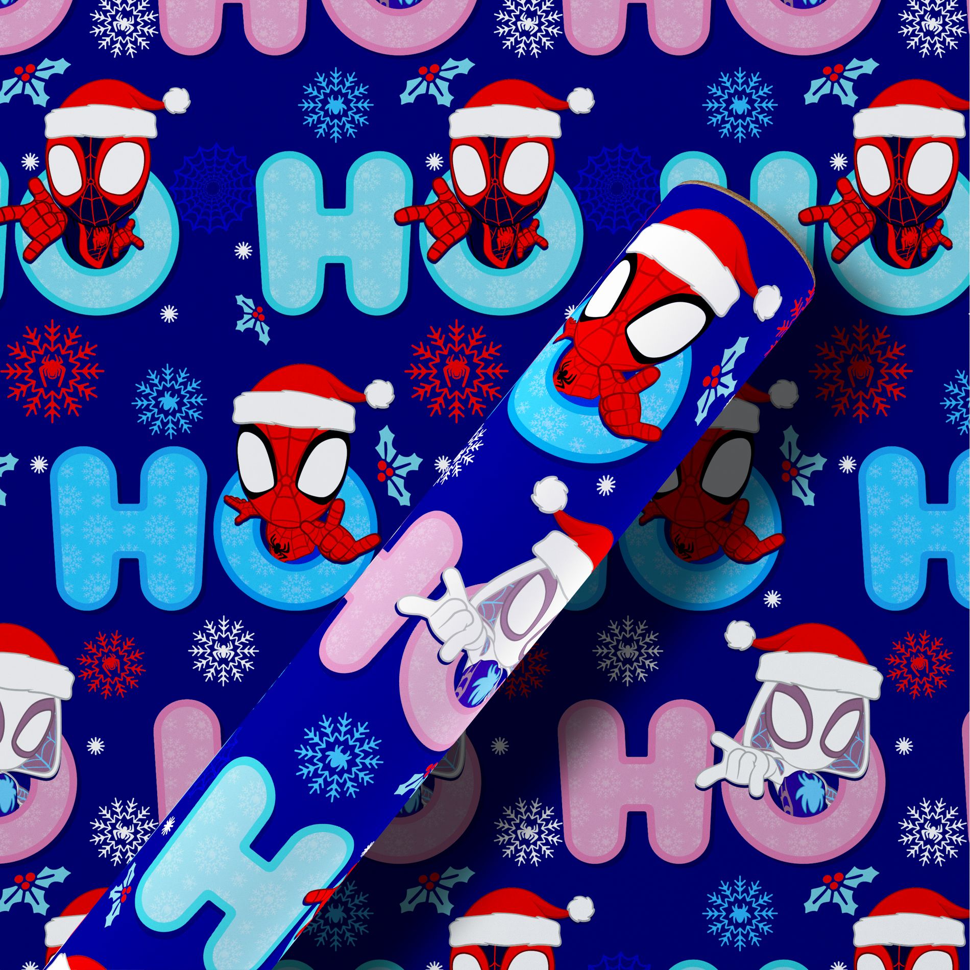 American Greetings 30" 40 sq ft Spidey & Friends Gift Wrap