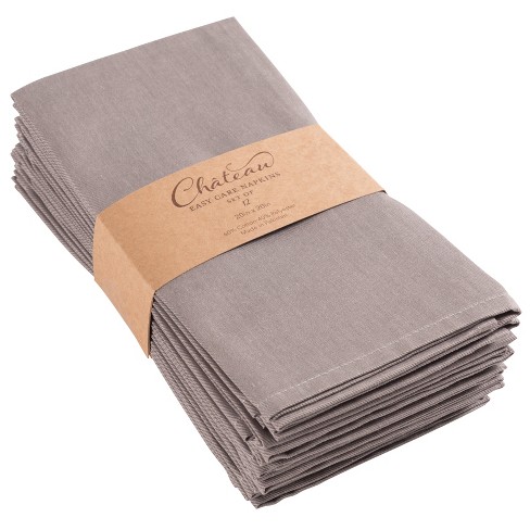 Chambray Napkins, Set of 8 - Cloth Napkins