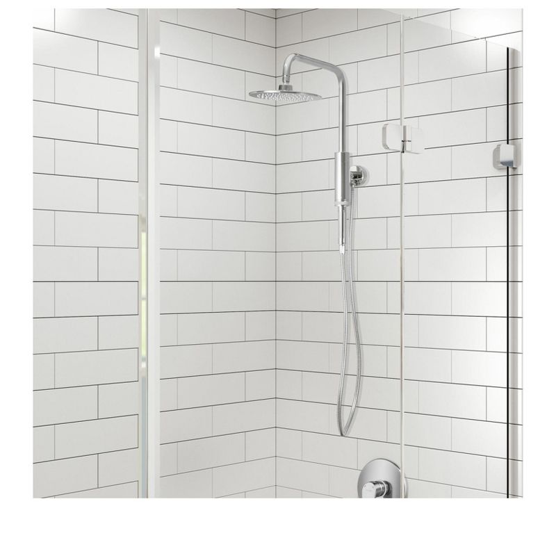 PULSE ShowerSpas Aquarius Shower System with Rain Showerhead and Multi-Function Handheld Shower, 4 of 7