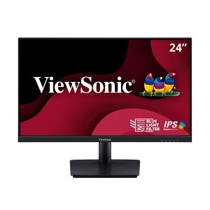 ViewSonic VA2409M 24 Inch Monitor 1080p IPS Panel with Adaptive Sync, Thin Bezels, HDMI, VGA, and Eye Care - 1 of 4