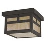 Livex Lighting Montclair Mission 1 - Light Flush Mount in  Bronze - 2 of 4