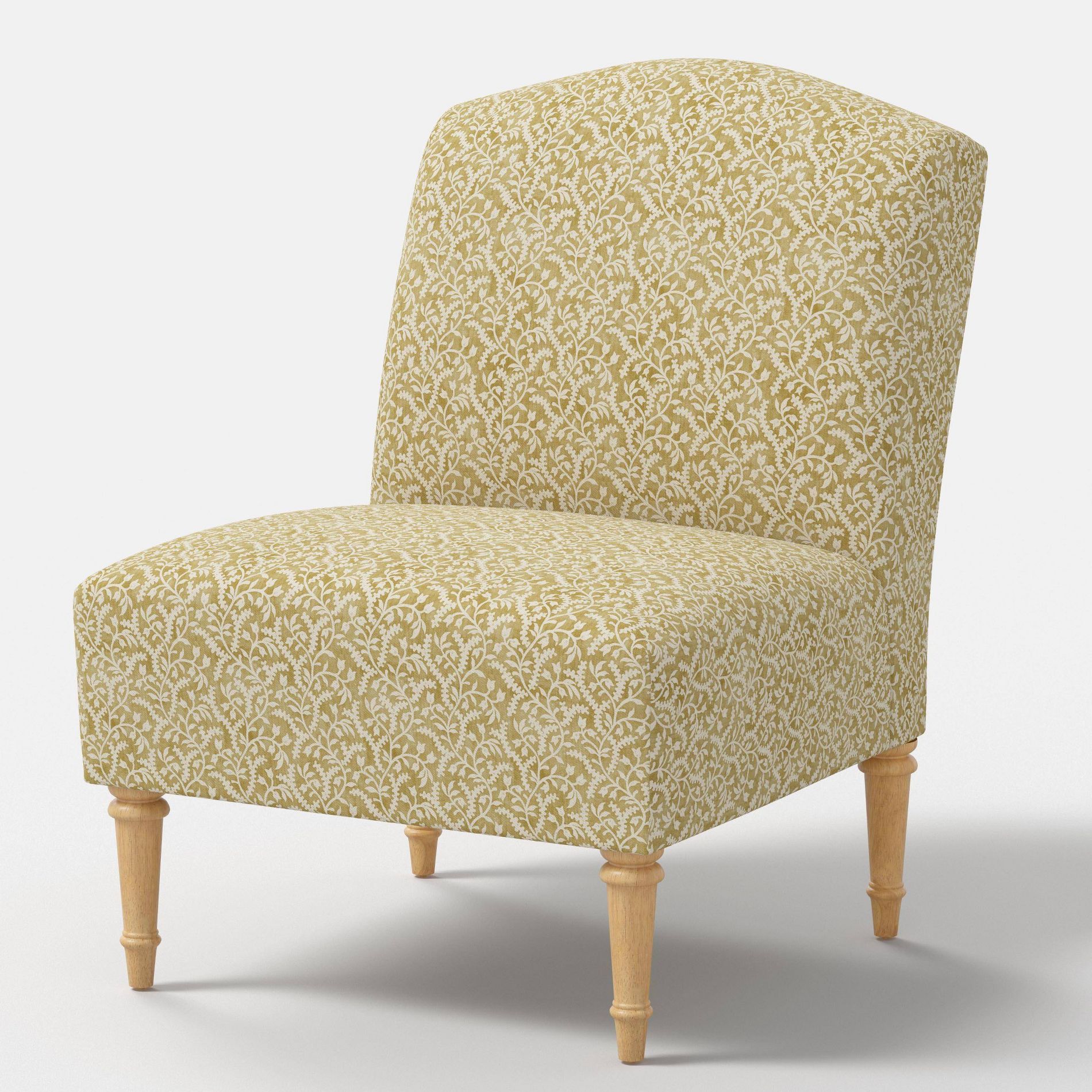 Slipper Chair Vine Floral Gold - Threshold™