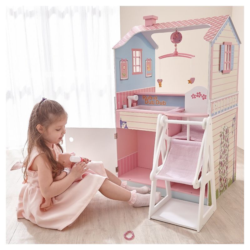 Olivia's Little World Classic Doll Changing Station - Pink, 6 of 20