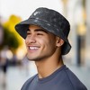 Dalix Ghost Tie Dye Bucket Hat Cotton Embroidery Casual Outdoor Style Mens - 4 of 4