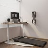 SEVOBAL Home Gyms Incline Walking 6 Degree Pad Treadmill, Portable Compact Under Desk, Suitable for Home, Upright Stand, Black, 49.2"*20.47"*4.92" - 2 of 4