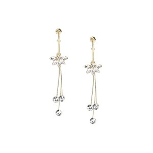 SOHI Women's Flower Drop Earrings - 1 of 3