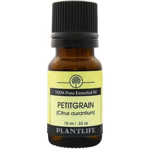 Plantlife Petitgrain Aromatherapy Essential Oil – 100% Pure, Therapeutic Grade, No Additives or Fillers, Made in California, 10 ml - 1 of 2