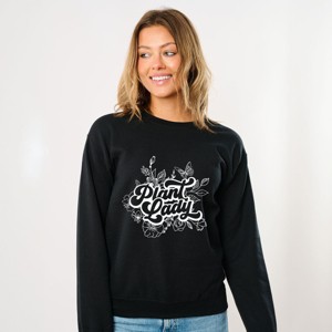 Simply Sage Market Plant Lady Cursive Sweatshirt - 1 of 4