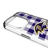 NFL AFC Teams Plaid Clear Cell Phone Case for Apple iPhone - 4 of 4