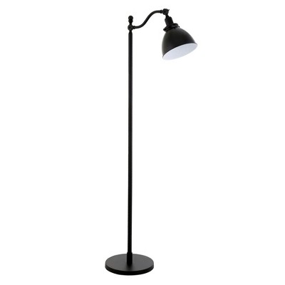 Hudson and Canal 65" Tall Floor Lamp with Cone Metal Shade